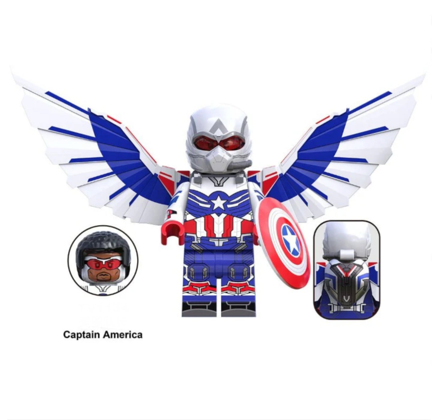 PREVENTE MINIFIGURE MARVEL UNIVERS: NEW CAPTAIN AMERICA custom Disponibilité fin octobre 2025