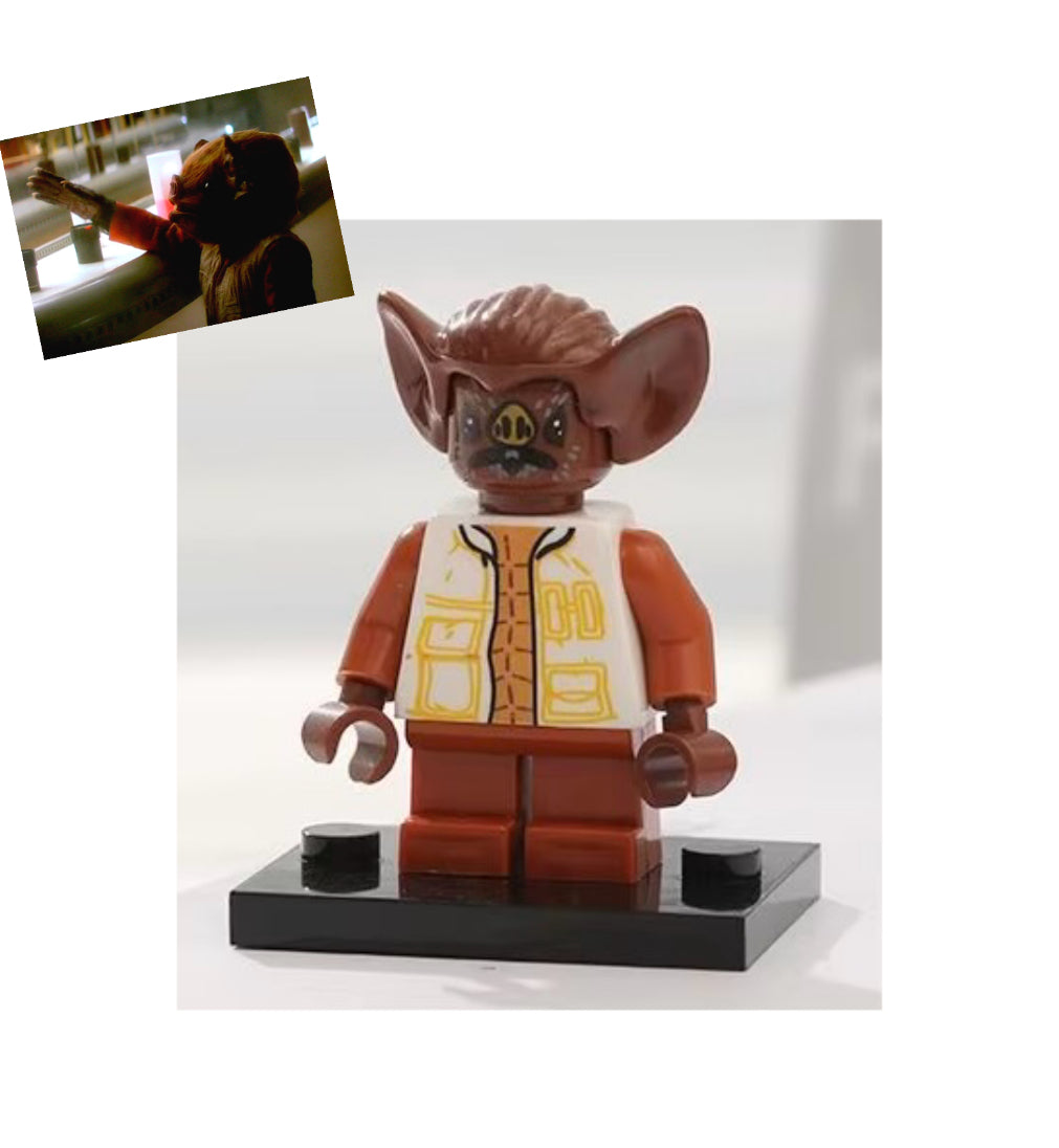 MINIFIGURE STAR WARS CANTINA UNIVERS: KABE "Chadra-Fan" custom ⚠️⚠️Quantité limitée⚠️⚠️