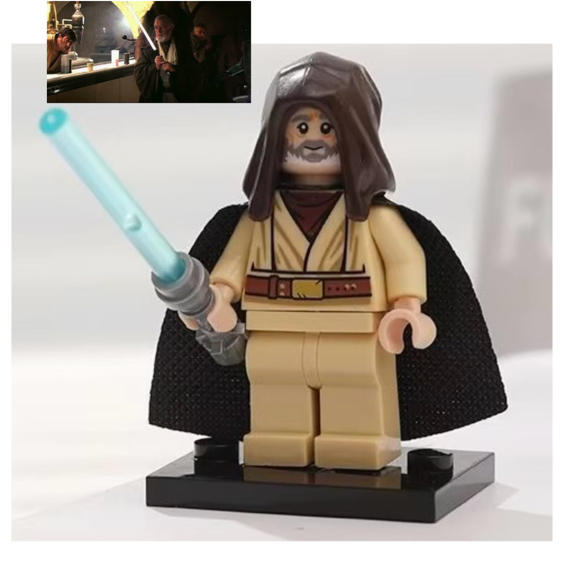 MINIFIGURE STAR WARS CANTINA UNIVERS: OBI-WAN KENOBI custom ⚠️⚠️Quantité limitée⚠️⚠️