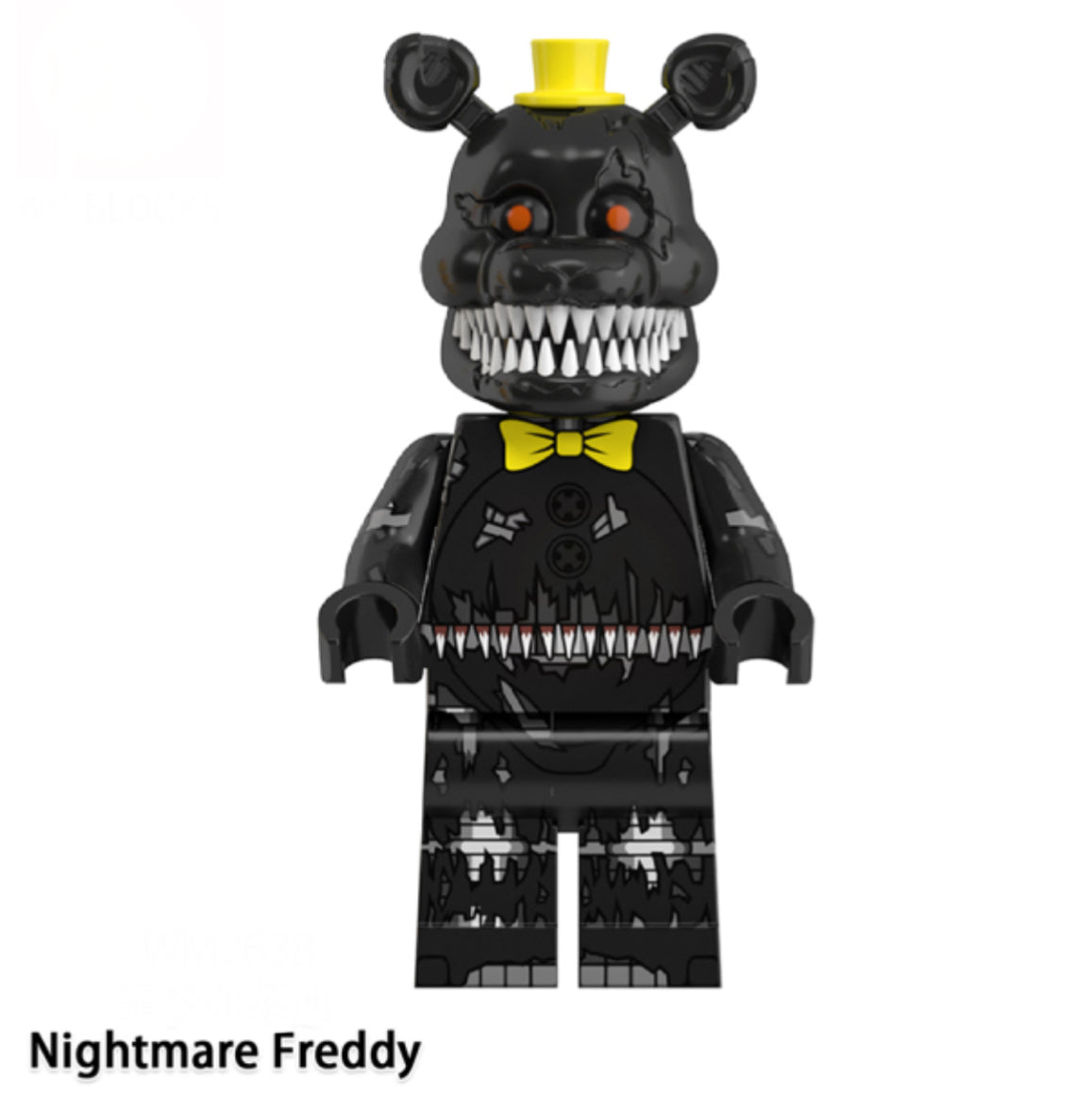 FIVE NIGHTS AT FREDDY’S MINIFIGURES UNIVERS: NIGHTMARE FREDDY CUSTOM