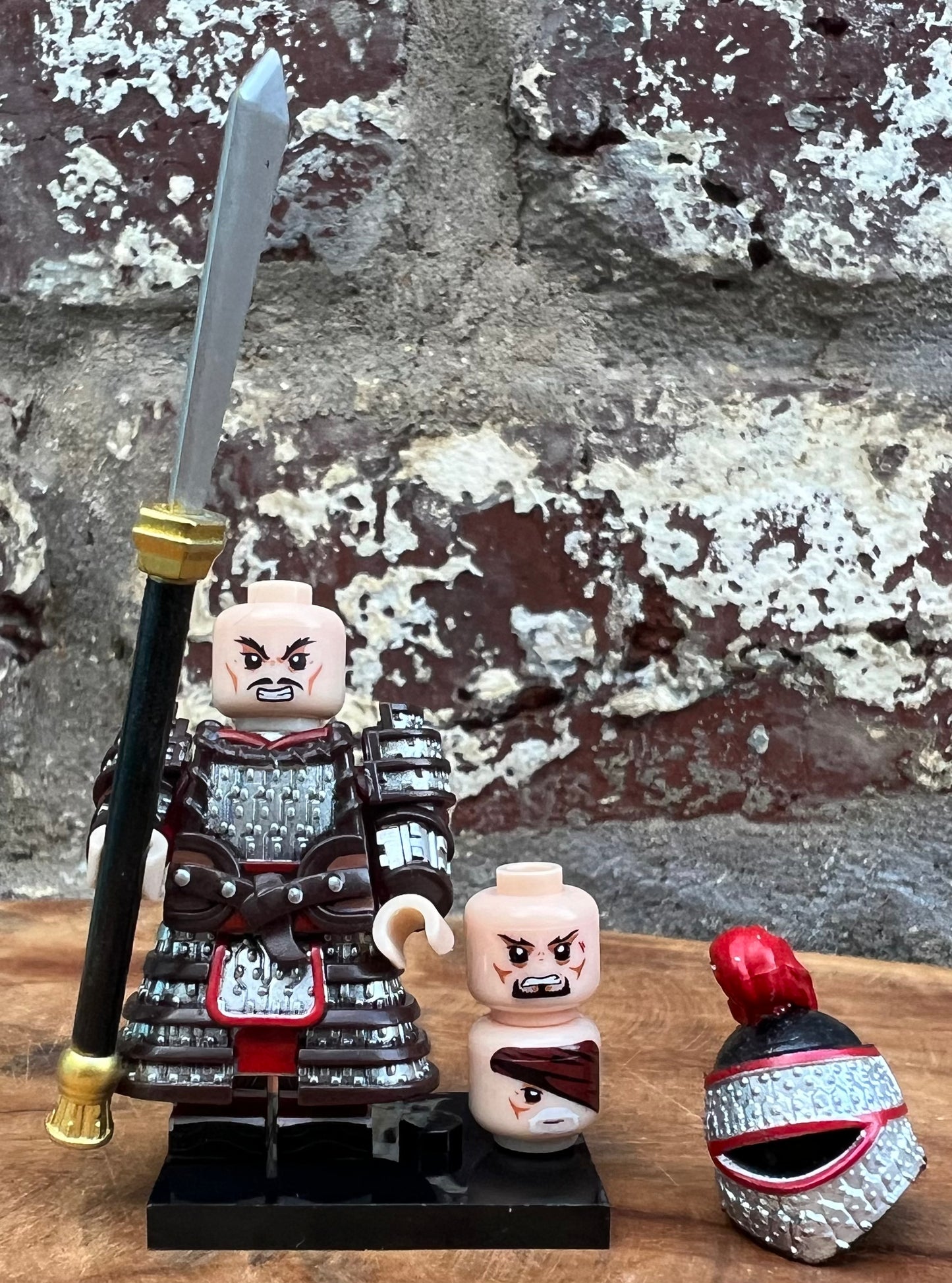 MINIFIGURE COLLECTOR (RARE) ANCIEN SOLDAT DE LA DYNASTIE TANG Custom