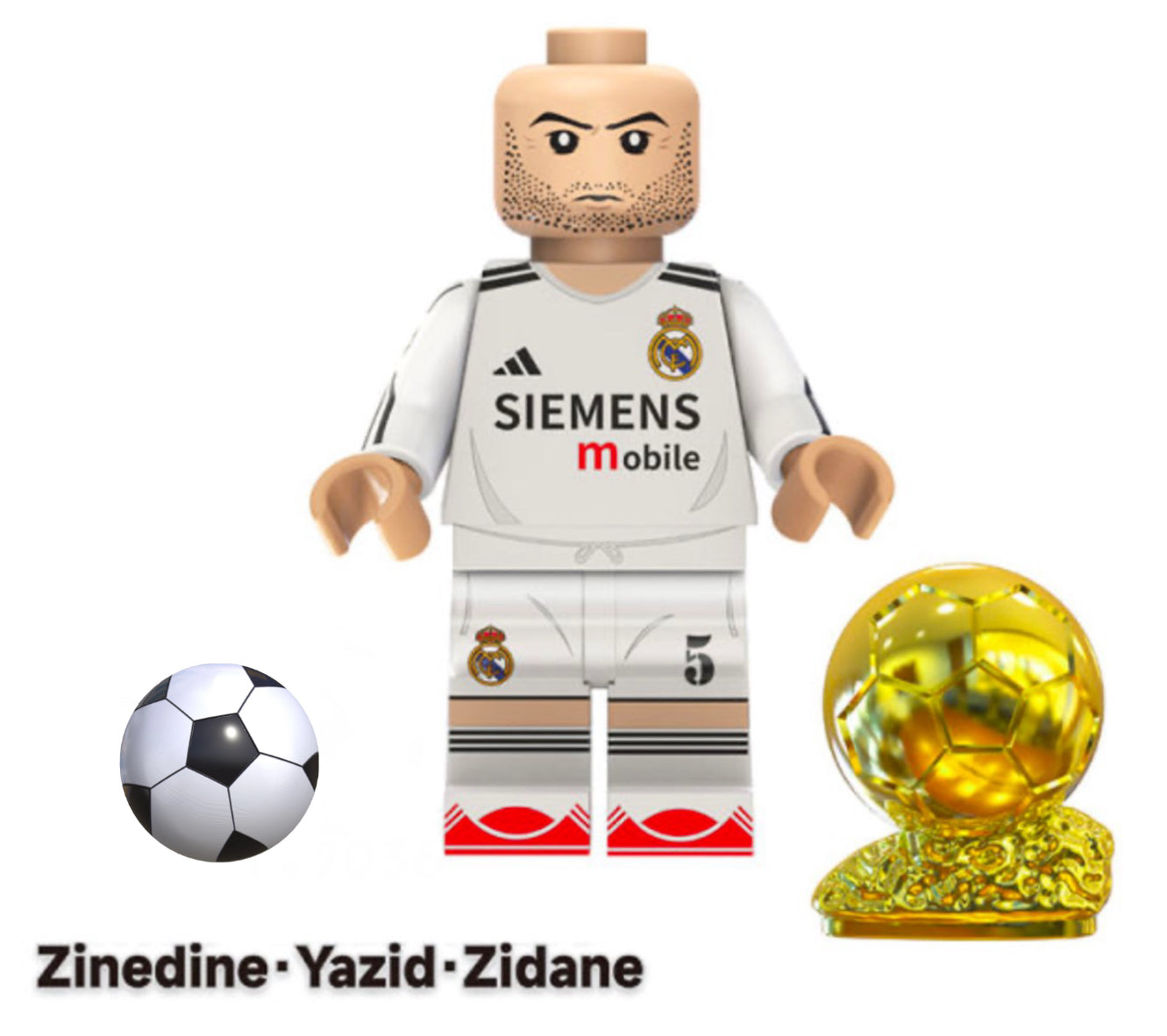 MINIFIGURE FOOTBALL UNIVERS🏟️: ZINEDINE ZIDANE custom
