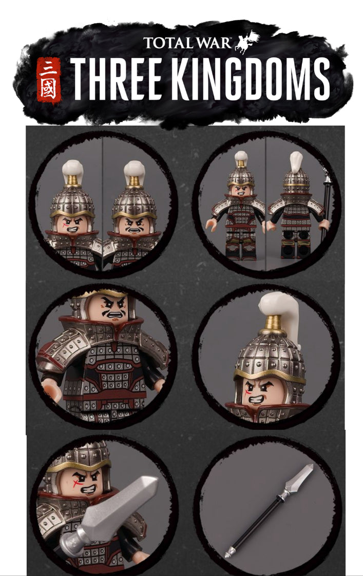 SUPERBE ♥️♥️MINIFIGURE "COURAGE DES TROIS ROYAUMES" UNIVERS CUSTOM