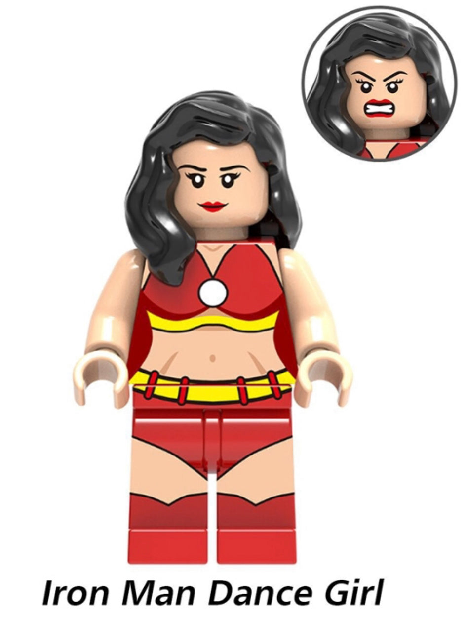MINIFIGURE MARVEL UNIVERS: IRONETTE DANCER Custom