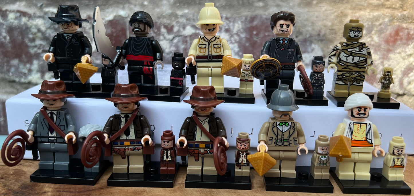 MINIFIGURE INDIANA JONES: CHIEF GUARD custom