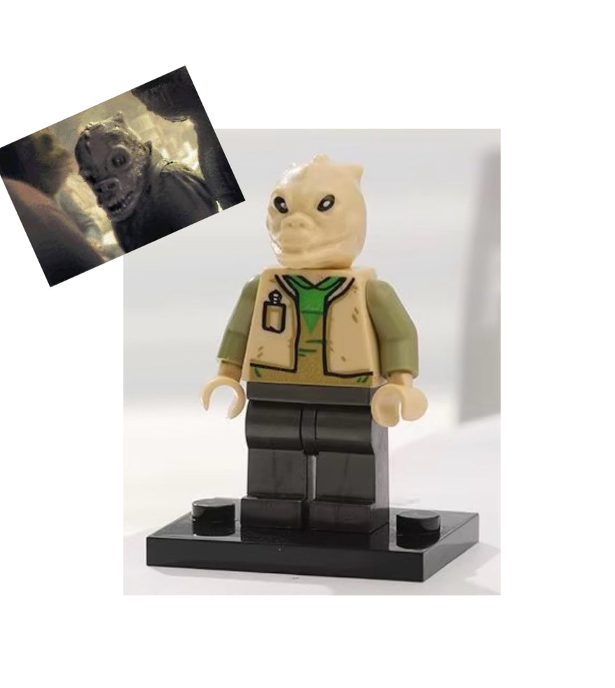 MINIFIGURE STAR WARS CANTINA UNIVERS: SAI’TORR KAL FAS "Femme Saurin" custom ⚠️⚠️Quantité limitée⚠️⚠️