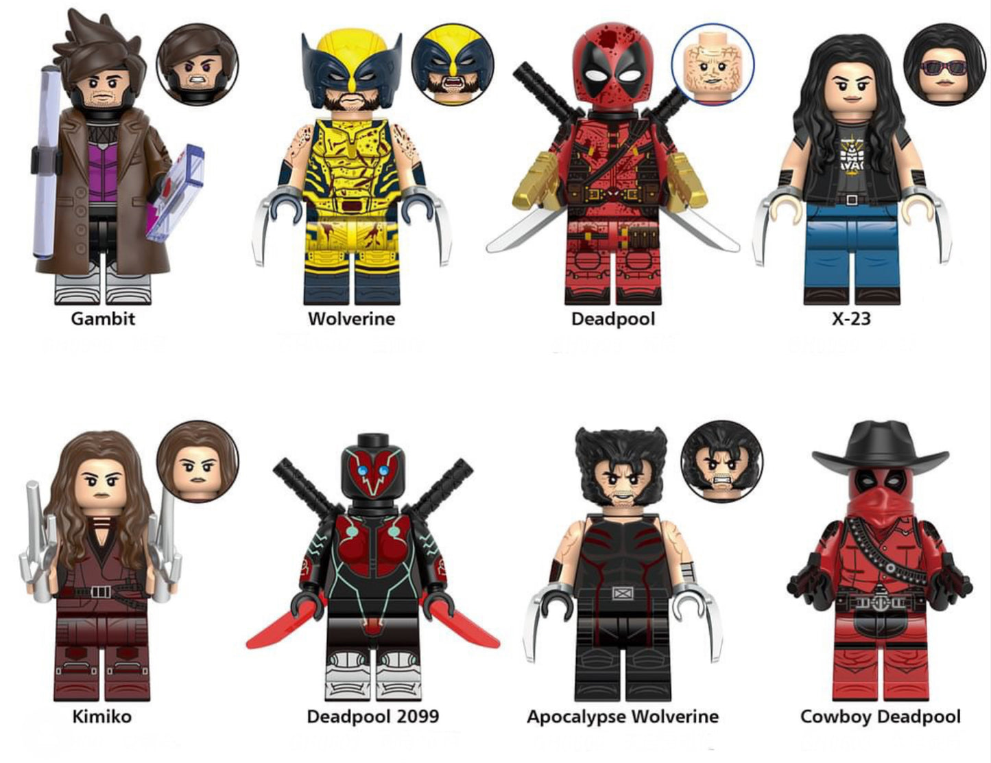 MINIFIGURE MARVEL DEADPOOL UNIVERS : ELEKTRA custom