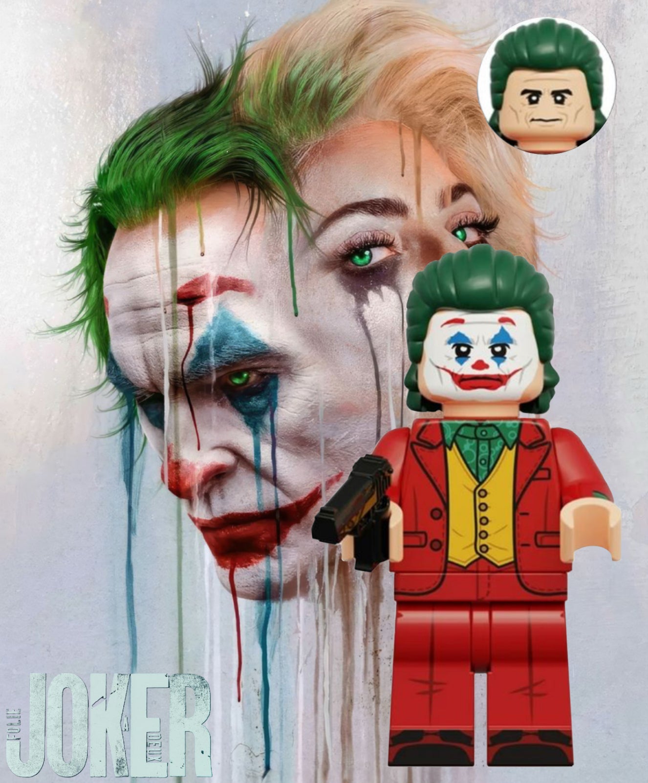 ♥️♥️♥️MINIFIGURE DC UNIVERS: THE JOKER ♥️♥️♥️custom