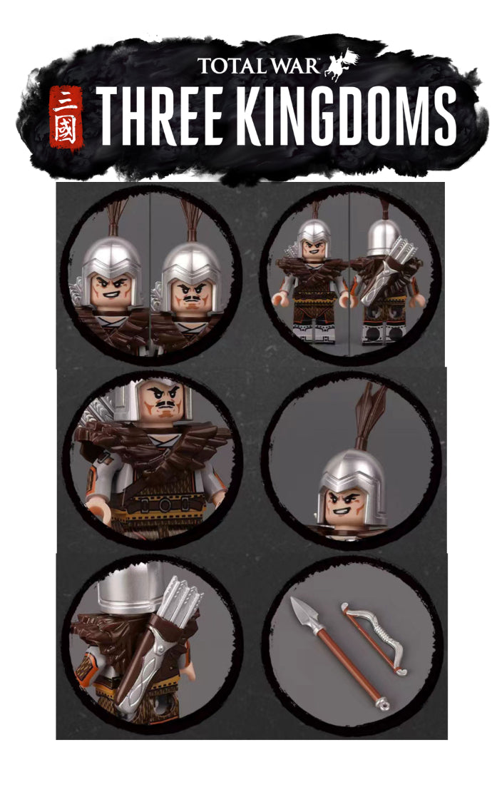 SUPERBE ♥️♥️MINIFIGURE "COURAGE DES TROIS ROYAUMES" UNIVERS CUSTOM