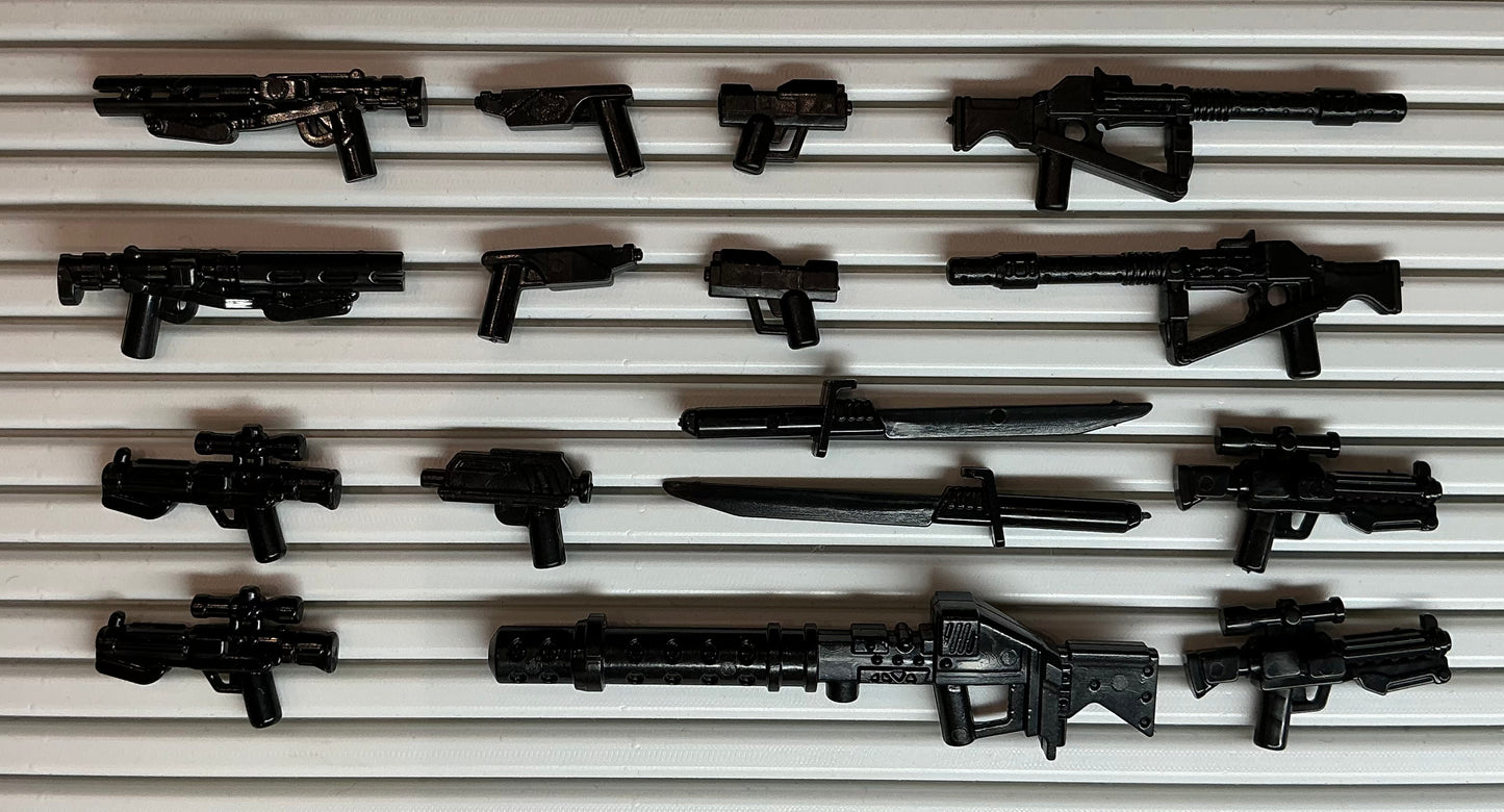 Accessoires figurines SW univers :  16 pièces(SW2)