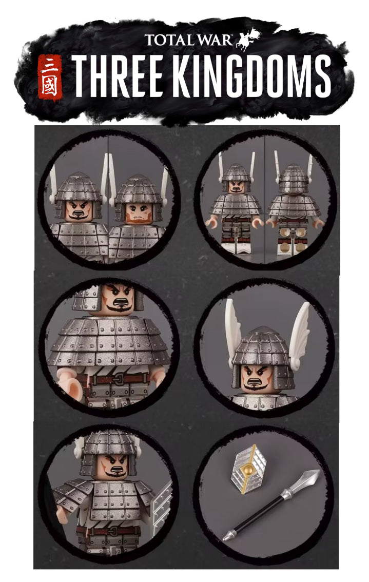 SUPERBE ♥️♥️MINIFIGURE "COURAGE DES TROIS ROYAUMES" UNIVERS CUSTOM