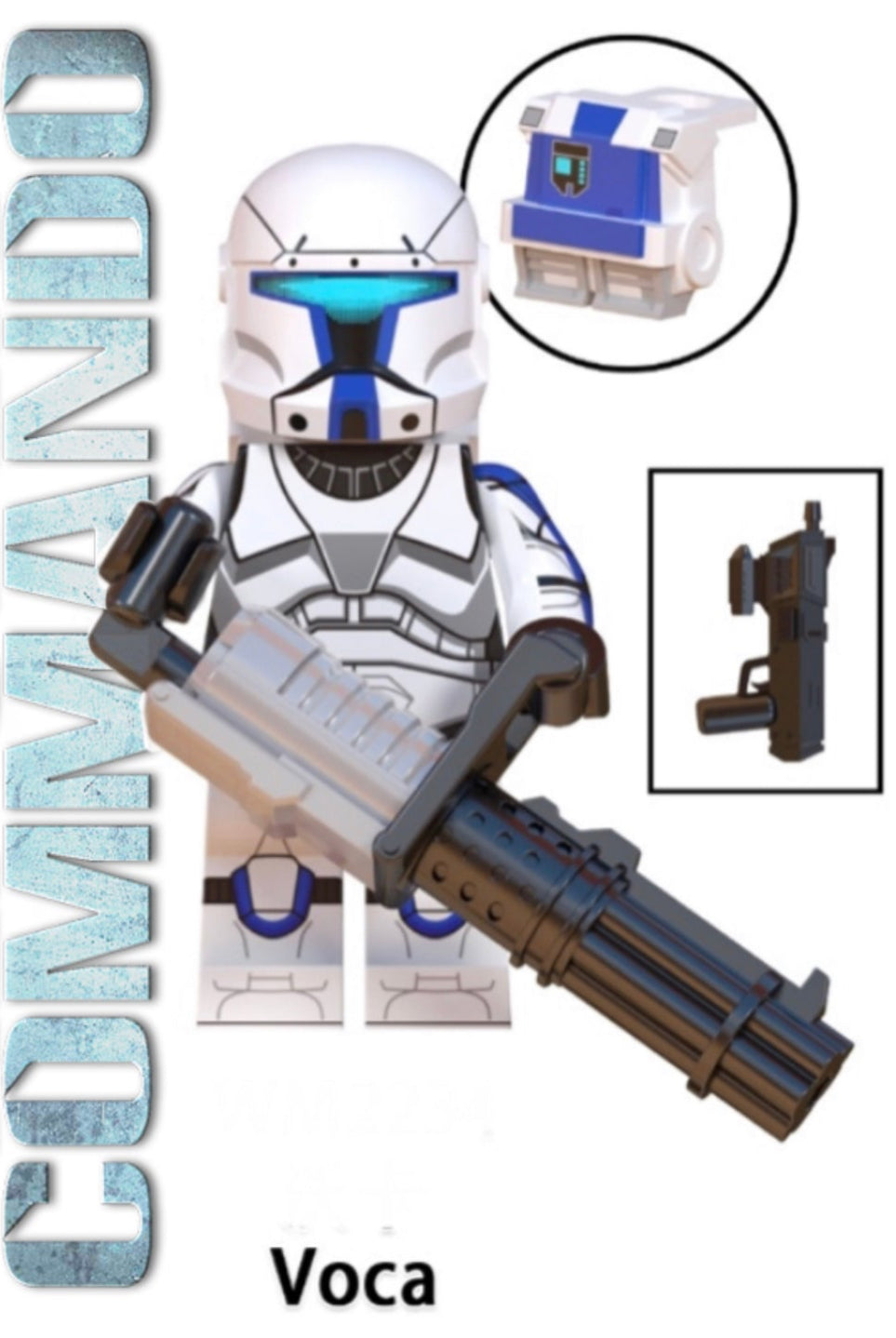 MINIFIGURE STAR WARS UNIVERS DE 2022: RÉPUBLIC COMMANDO VOCA custom