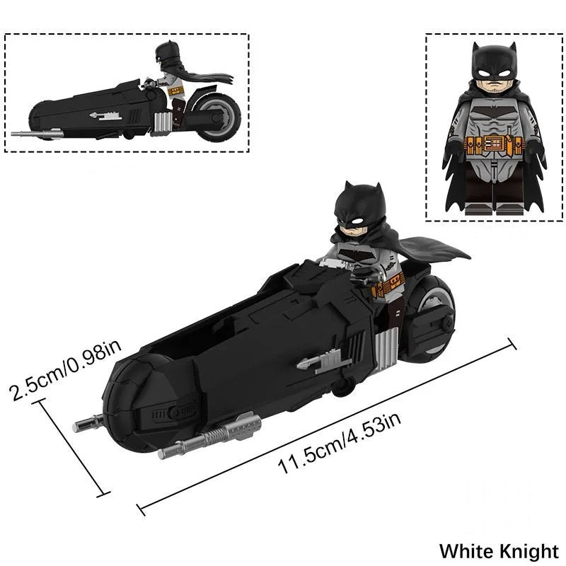 ♥️♥️♥️MINIFIGURE DC UNIVERS: BATMAN WHITE KNIGHT ♥️♥️♥️custom