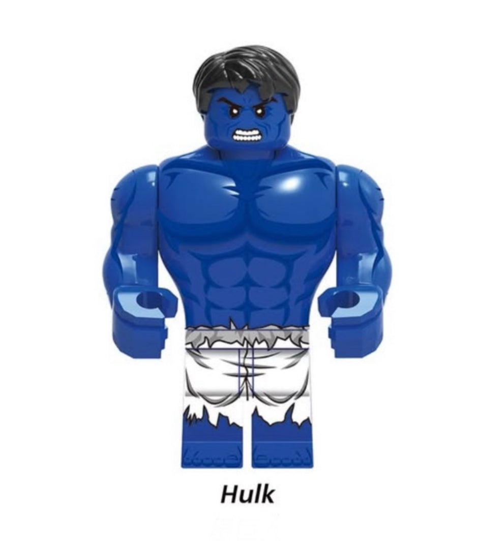 MINIFIGURE MARVEL UNIVERS: BLUE HULK custom