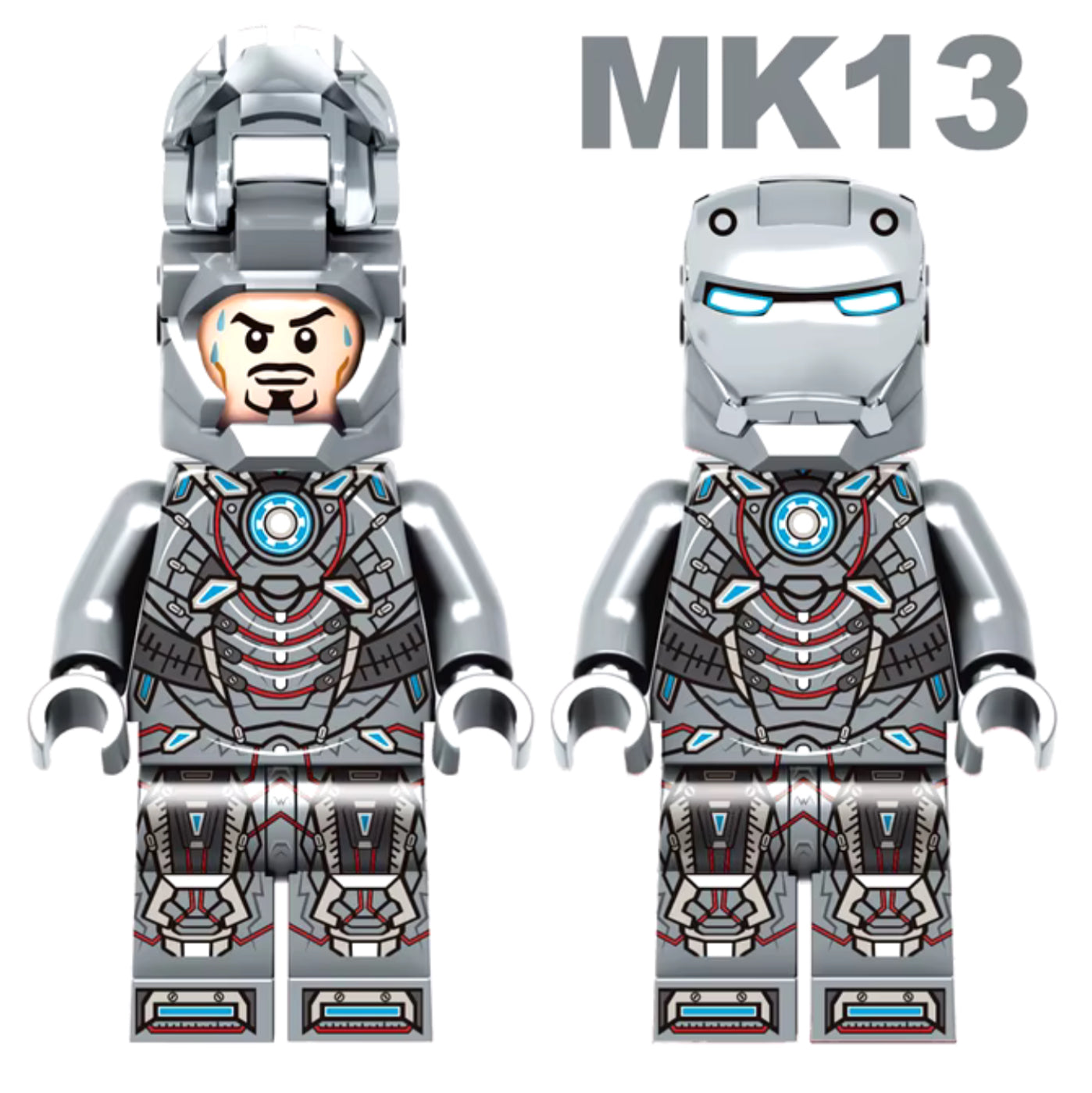MINIFIGURE MARVEL UNIVERS: IRON MAN MKXIII custom