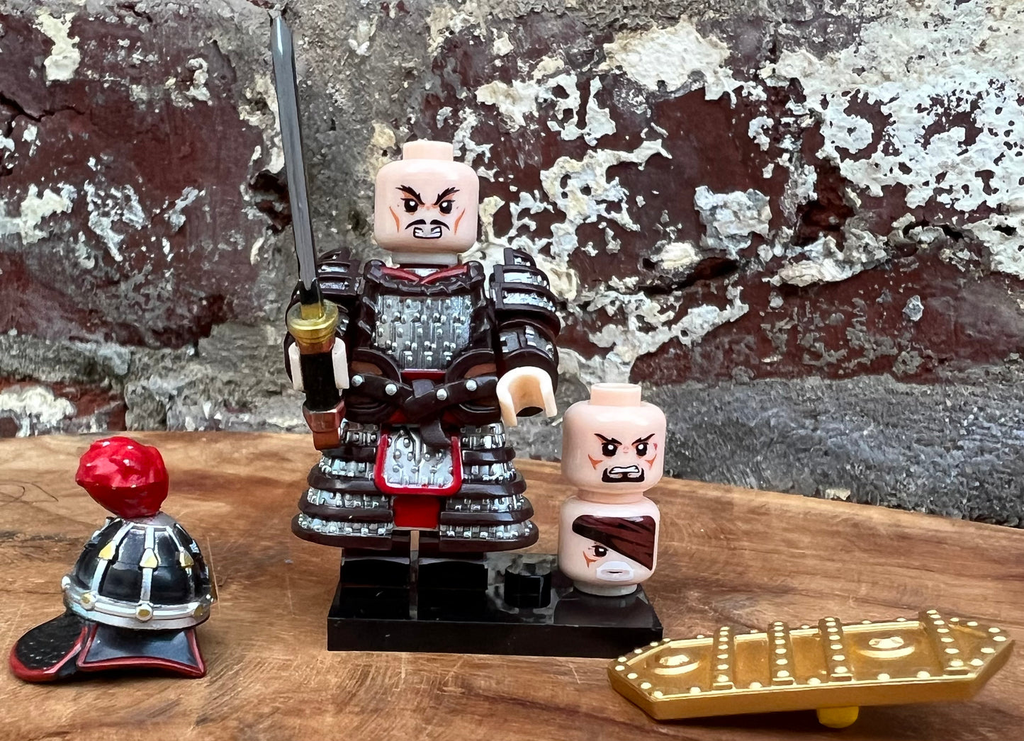 MINIFIGURE COLLECTOR (RARE) ANCIEN SOLDAT DE LA DYNASTIE TANG Custom