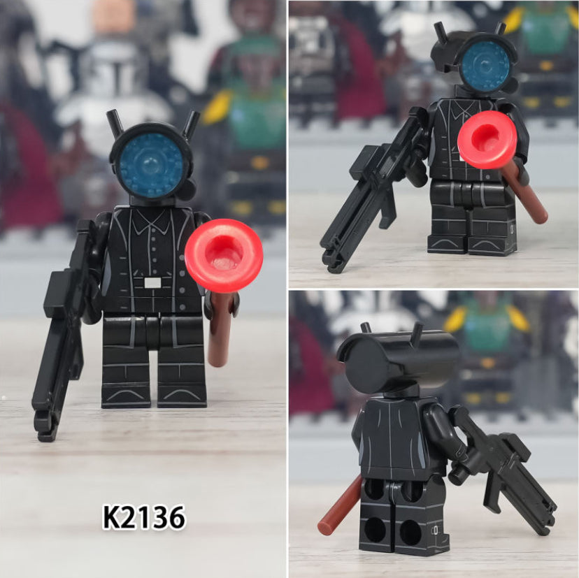 MINIFIGURE SKIBIDI TOILET: MONITOR custom