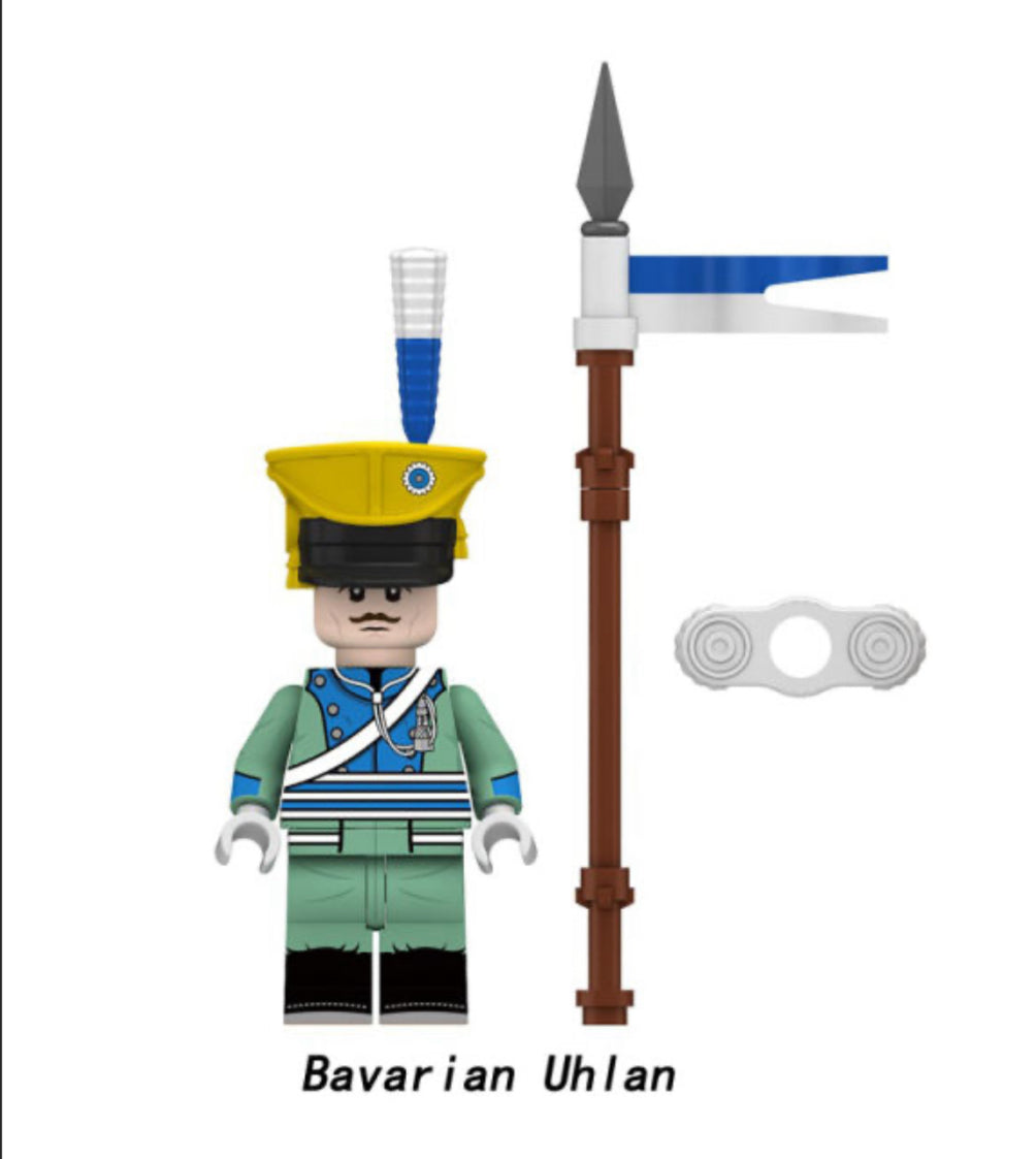 MINIFIGURE SOLDAT BAVARIAN UHLAN Custom