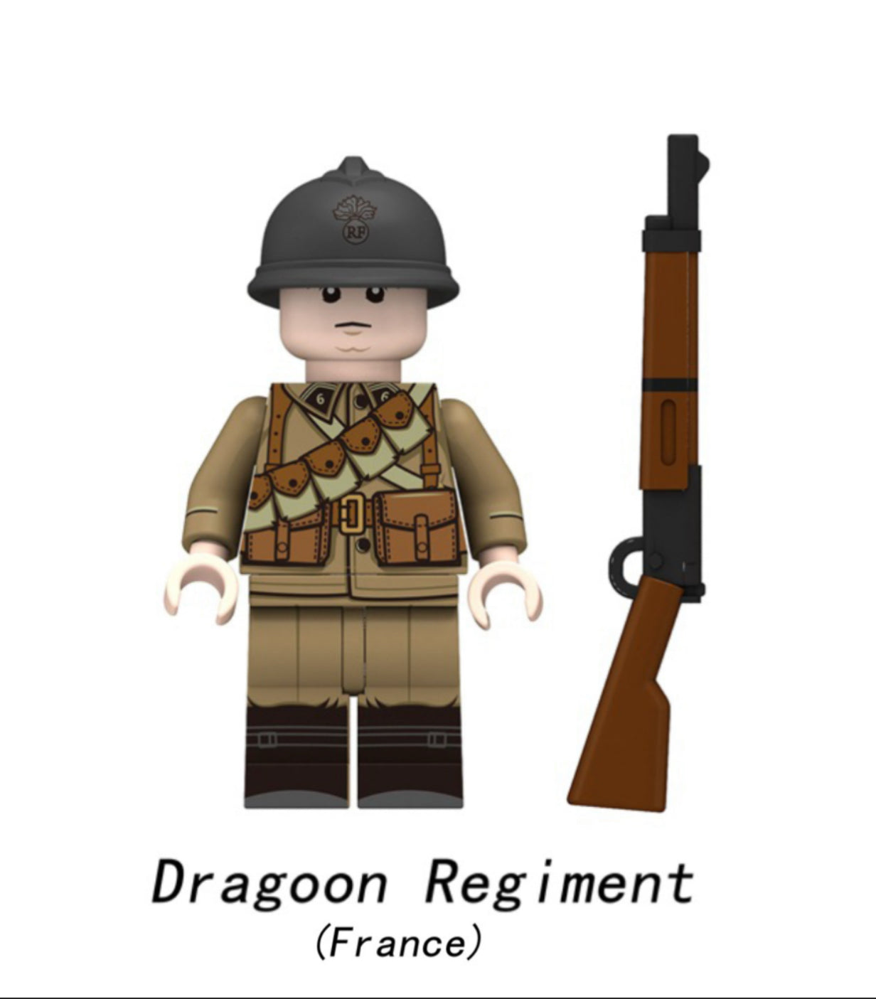 PREVENTE♥️♥️♥️MINIFIGURE MILITAIRE UNIVERS: WORLD WAR II DRAGON RÉGIMENT (FRENCH)♥️♥️♥️custom disponibilité fin Juin 2025