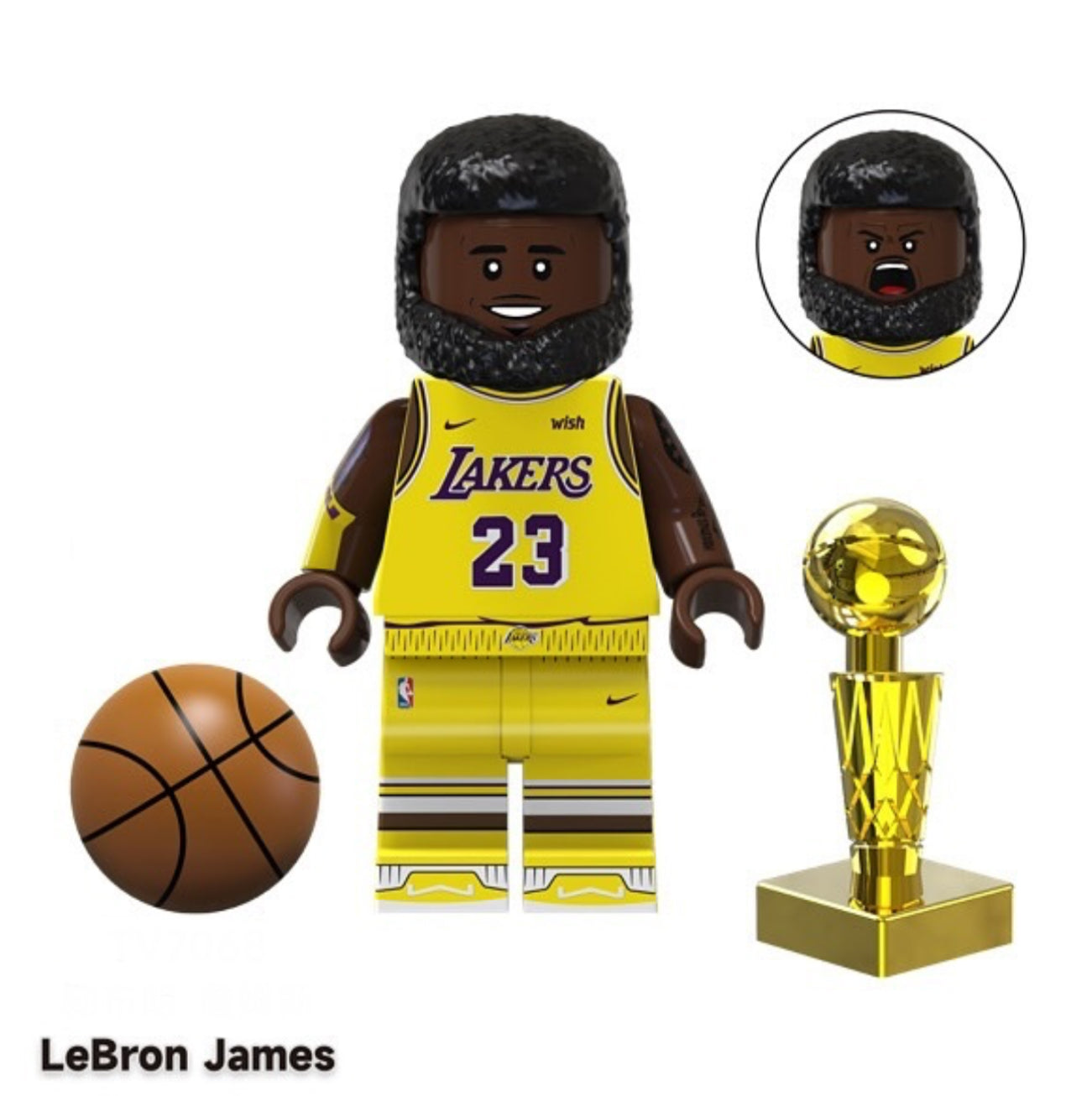 MINIFIGURE BASKETBALL UNIVERS: LEBRON JAMES custom