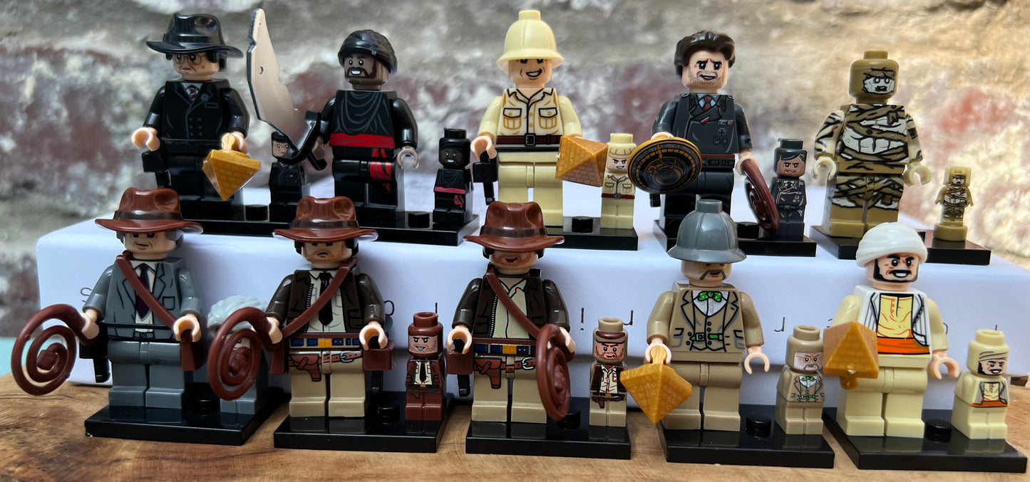 MINIFIGURE INDIANA JONES: CHIEF GUARD custom