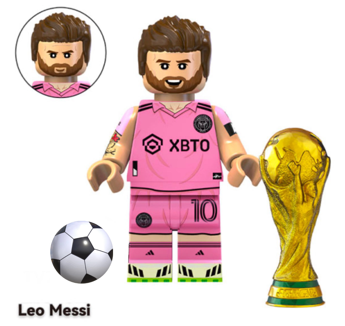 MINIFIGURE FOOTBALL UNIVERS🏟️: LEO MESSI custom