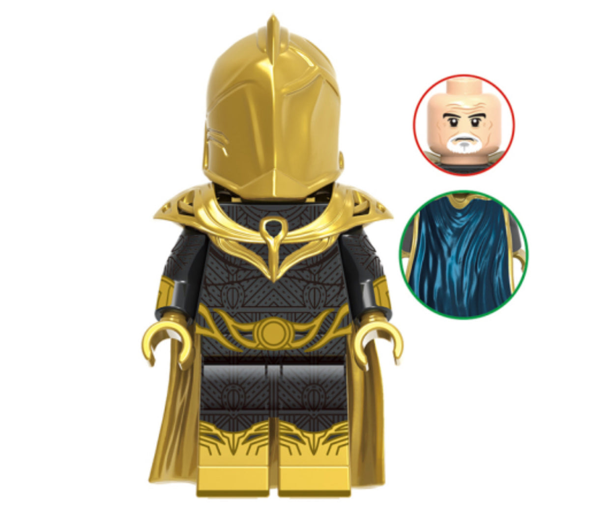 MINIFIGURE DC UNIVERS (BLACK ADAM): Doctor Fate Custom