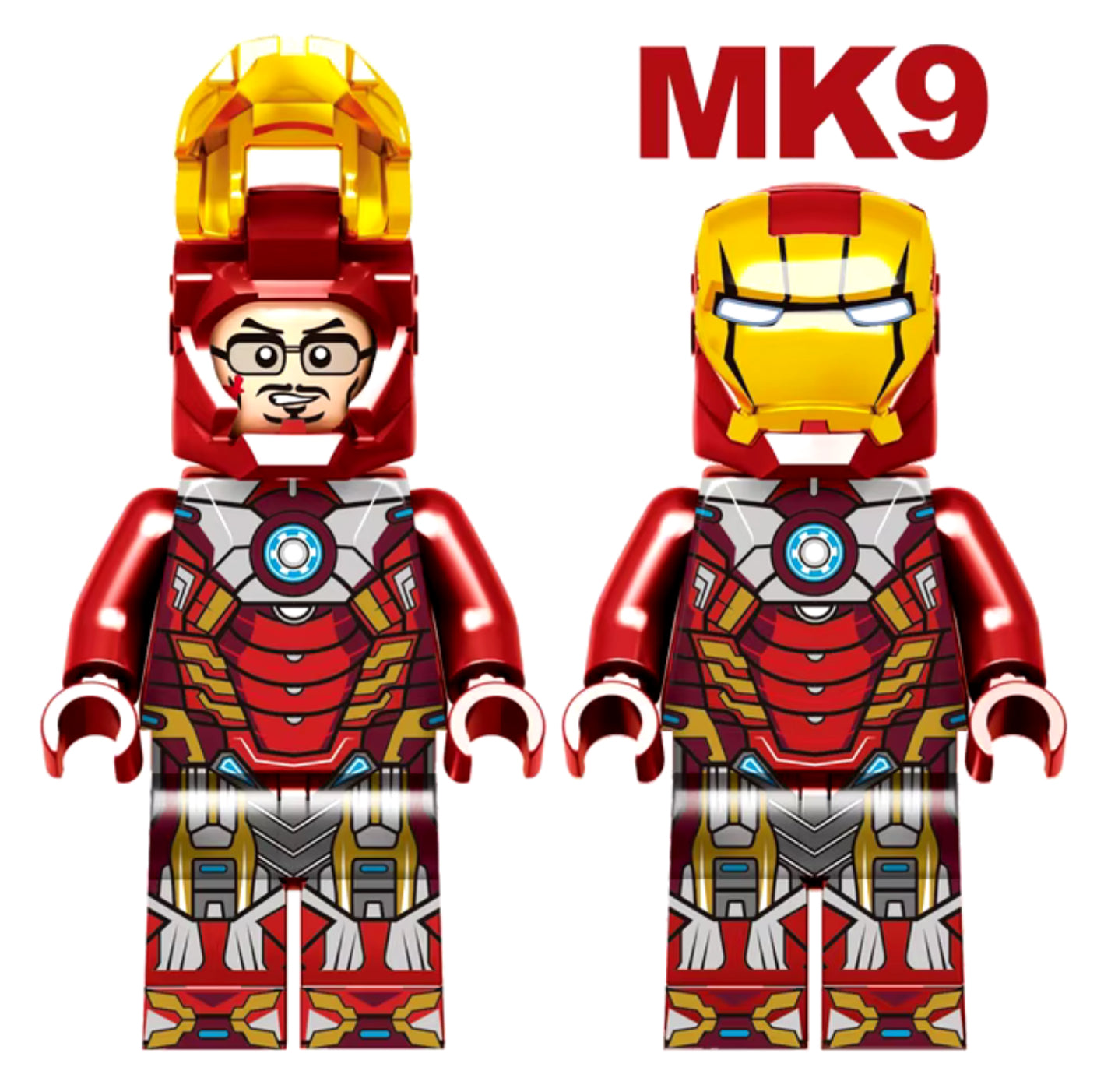 MINIFIGURE MARVEL UNIVERS: IRON MAN MKIX custom