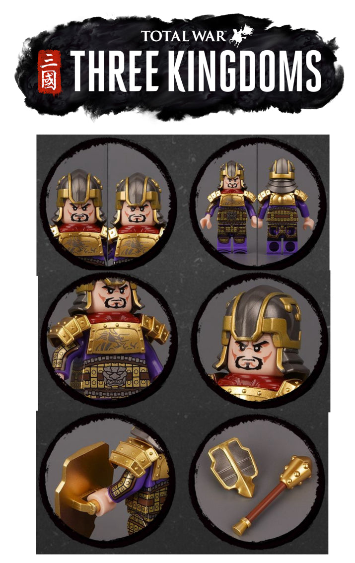 SUPERBE ♥️♥️MINIFIGURE "COURAGE DES TROIS ROYAUMES" UNIVERS CUSTOM