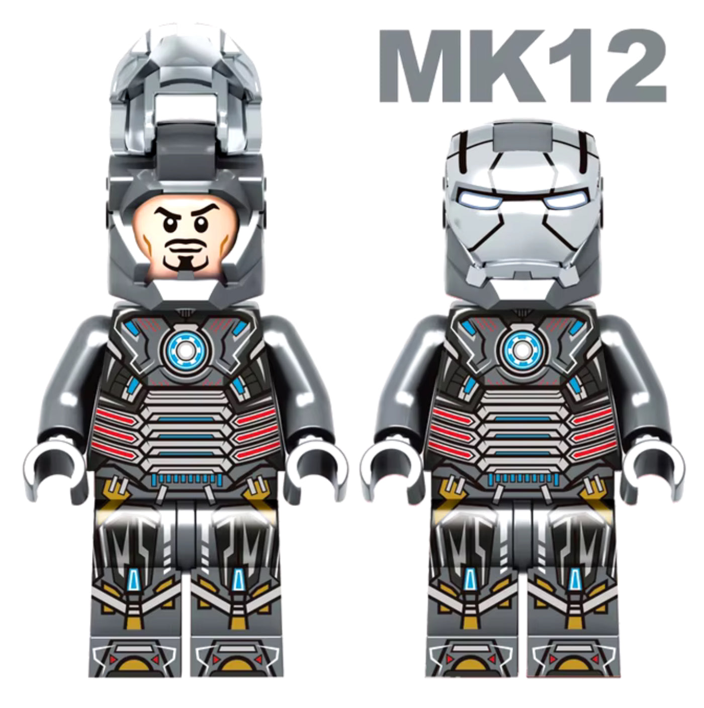 MINIFIGURE MARVEL UNIVERS: IRON MAN MKXII custom