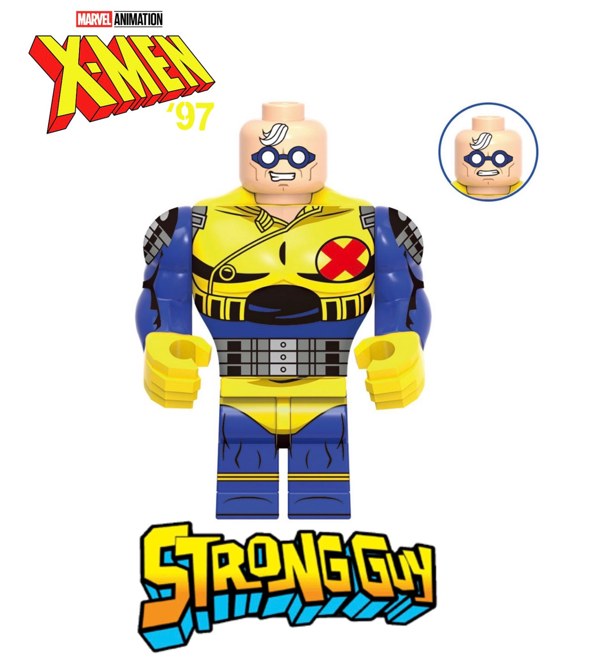 PREVENTE MINIFIGURE MARVEL UNIVERS: STRONGGUY Custom Disponibilité Novembre 2026