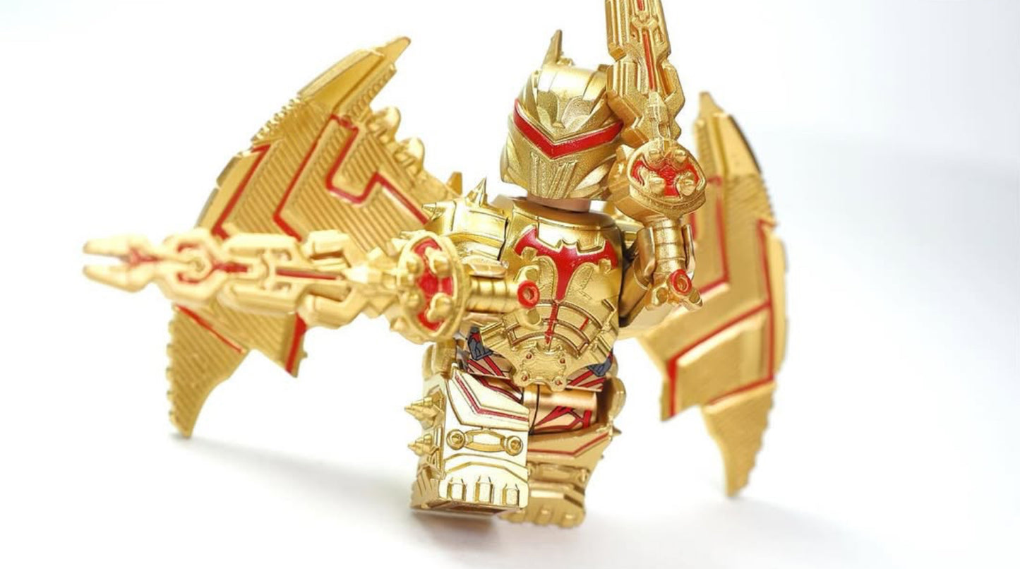 ♥️♥️♥️MINIFIGURE DC UNIVERS: BATMAN HELLBAT GOLD ♥️♥️♥️custom