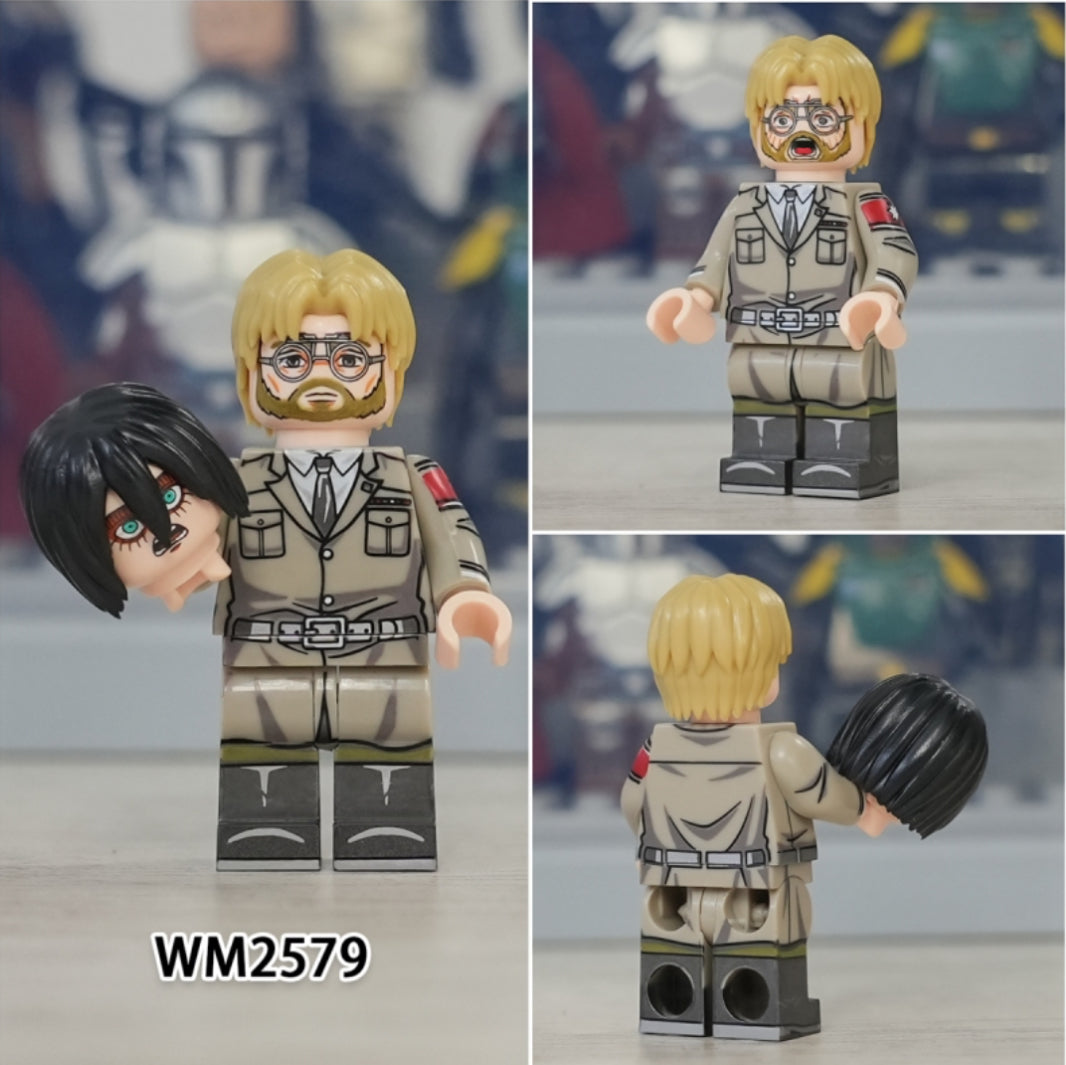 MINIFIGURE AOT: ZEKE JAEGER custom