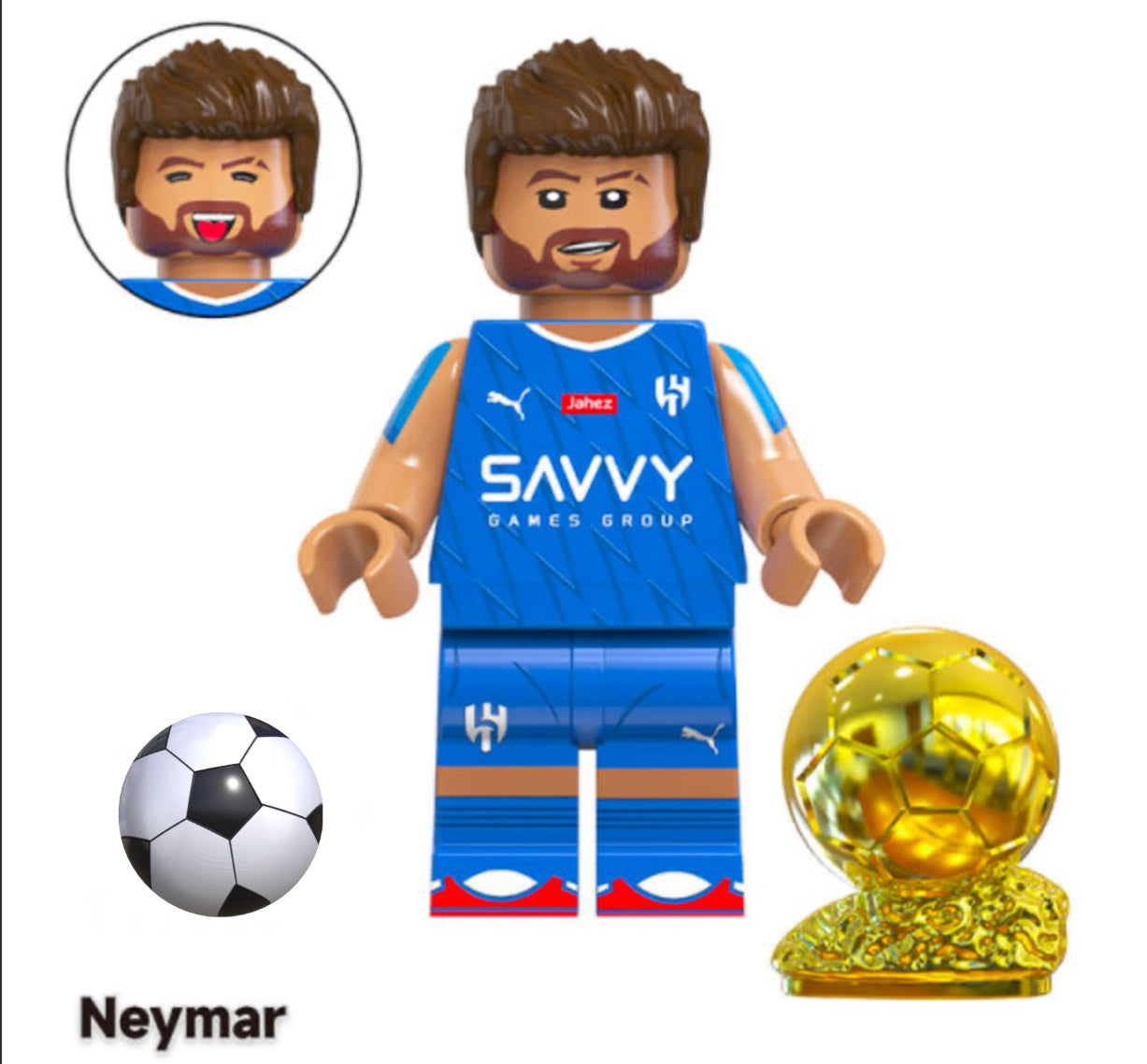 MINIFIGURE FOOTBALL UNIVERS🏟️: NEYMAR custom