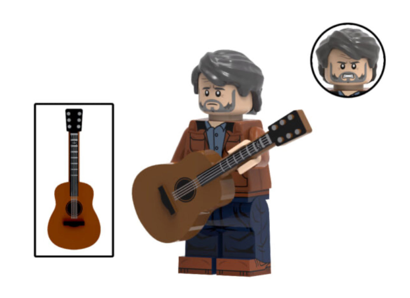 MINIFIGURE LAST OF US UNIVERS: JOEL CUSTOM