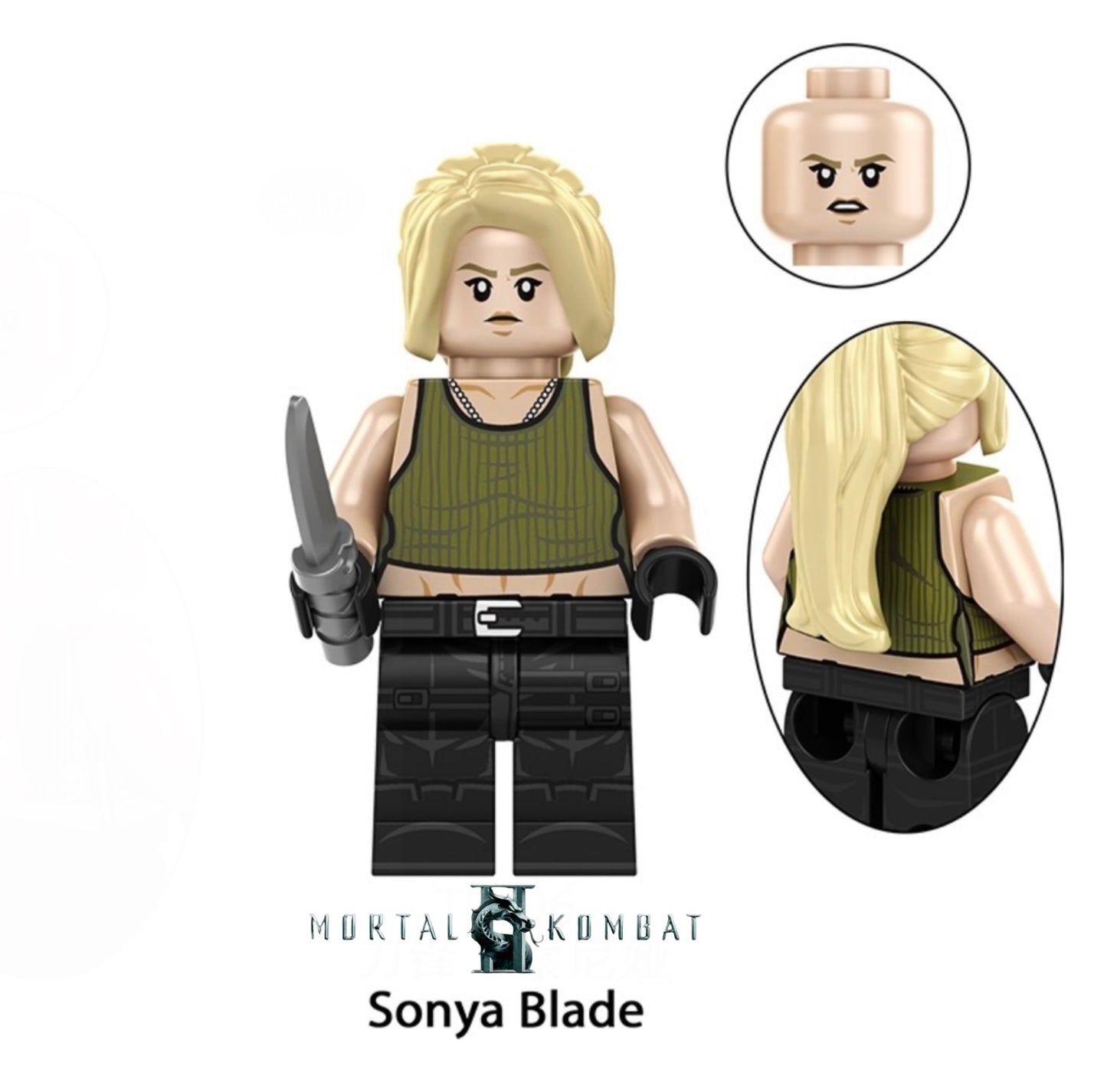 MINIFIGURE MORTAL COMBAT UNIVERS: SONYA BLADE custom