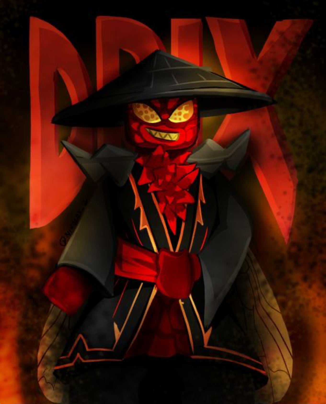 ♥️♥️♥️MINIFIGURE NINJAGO UNIVERS: DRIX FORBIDDEN FIVE ♥️♥️♥️CUSTOM