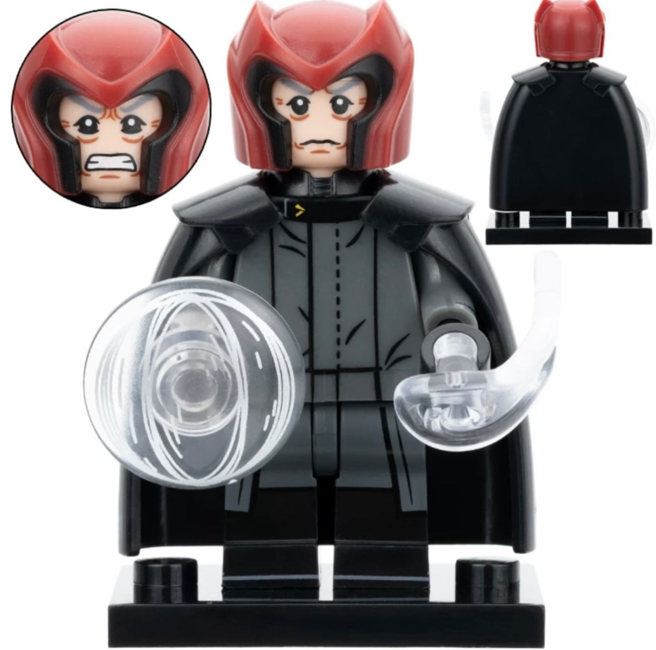 ♥️♥️♥️MINIFIGURE MAGNETO OLD ♥️♥️♥️CUSTOM