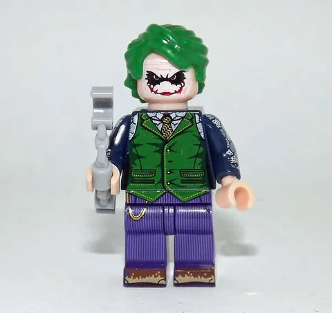 RARE MINIFIGURE DC UNIVERS: THE JOKER "Heath Ledger" custom