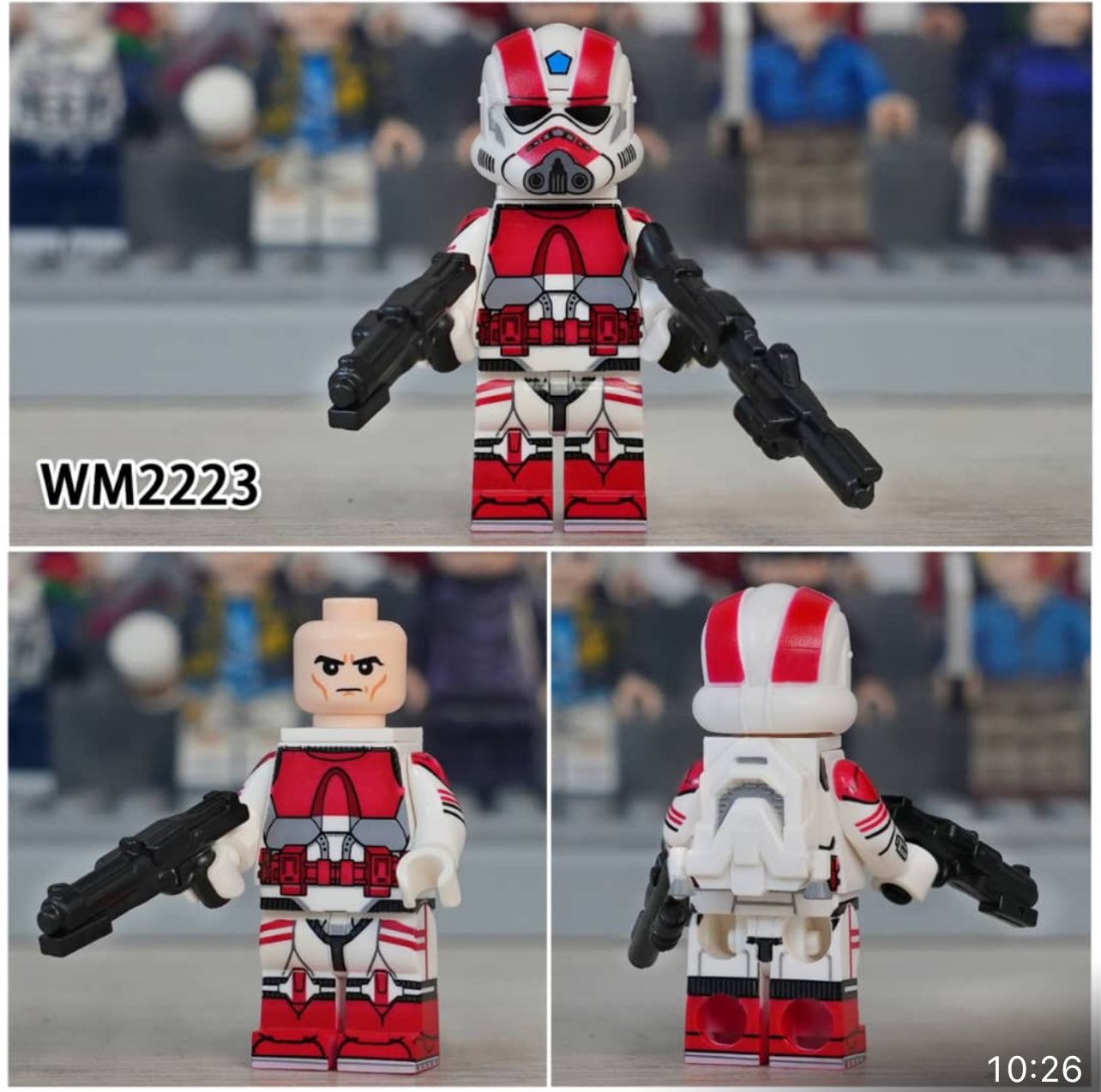 MINIFIGURE STAR WARS UNIVERS: COMBAT ENGINEERING SQUAD 2 custom