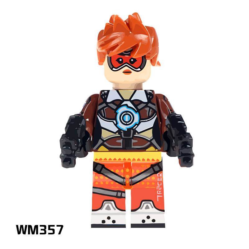 MINIFIGURE OVERWATCH UNIVERS :TRACER custom