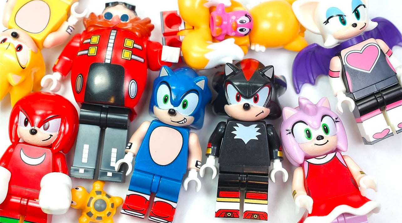 MINIFIGURE SONIC UNIVERS : SONIC Custom