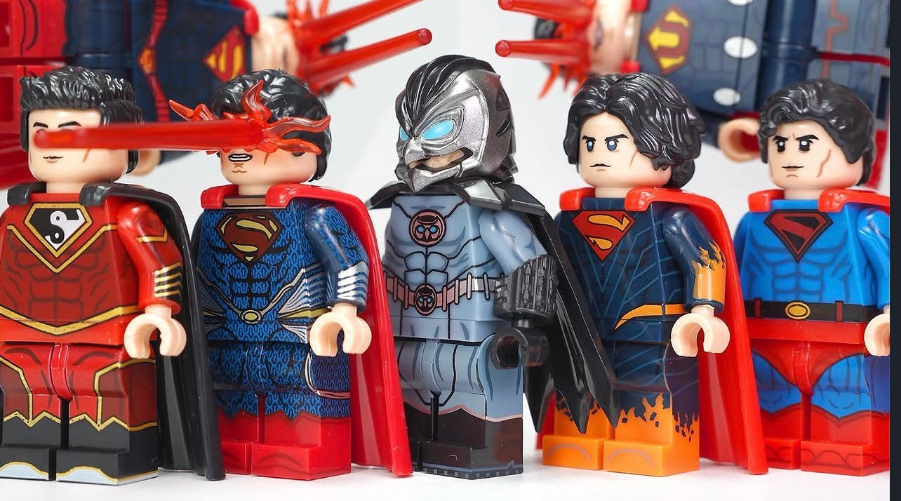 MINIFIGURE DC UNIVERS: SUPERMAN JUSTICE LEAGUE Custom