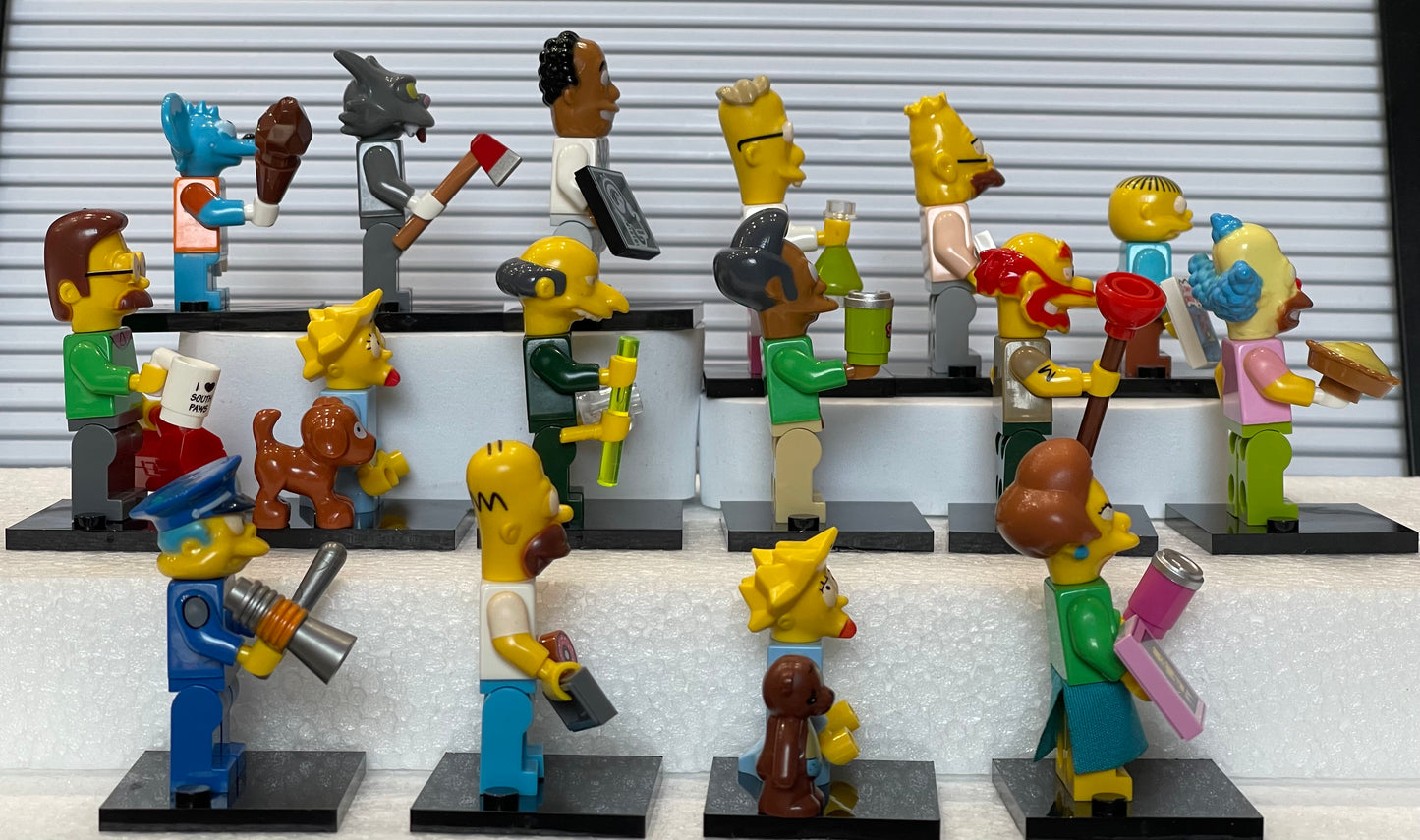 MINIFIGURE THE SIMPSON UNIVERS : ITCHY custom