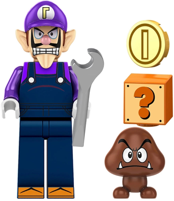 MINIFIGURE  WALUIGI custom