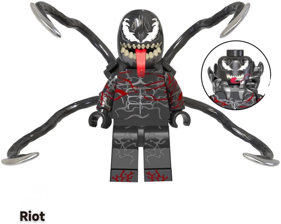 Lego venom riot sale