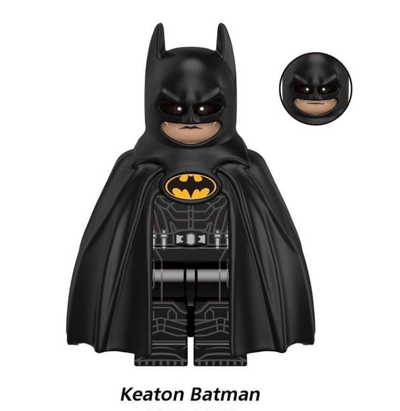 ♥️♥️♥️MINIFIGURE DC UNIVERS: "MICHAEL KEATON" BATMAN ♥️♥️♥️custom