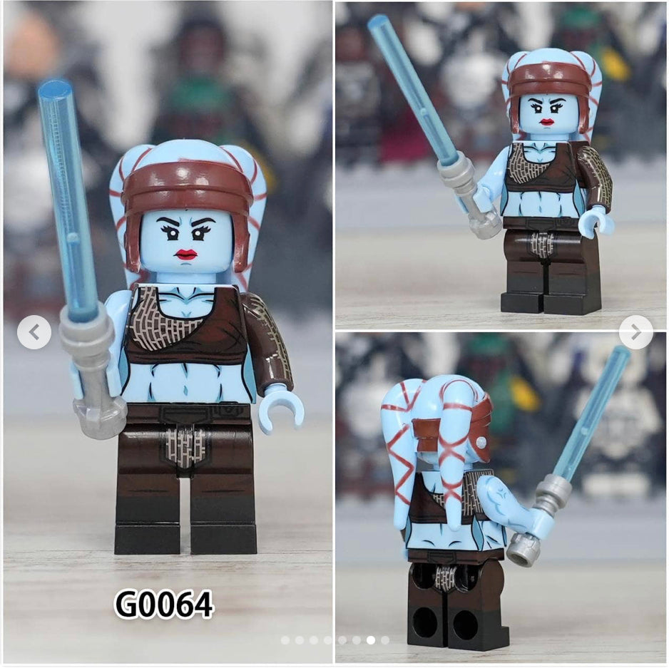 MINIFIGURE STAR WARS UNIVERS: AAYLA SECURA JEDI Custom