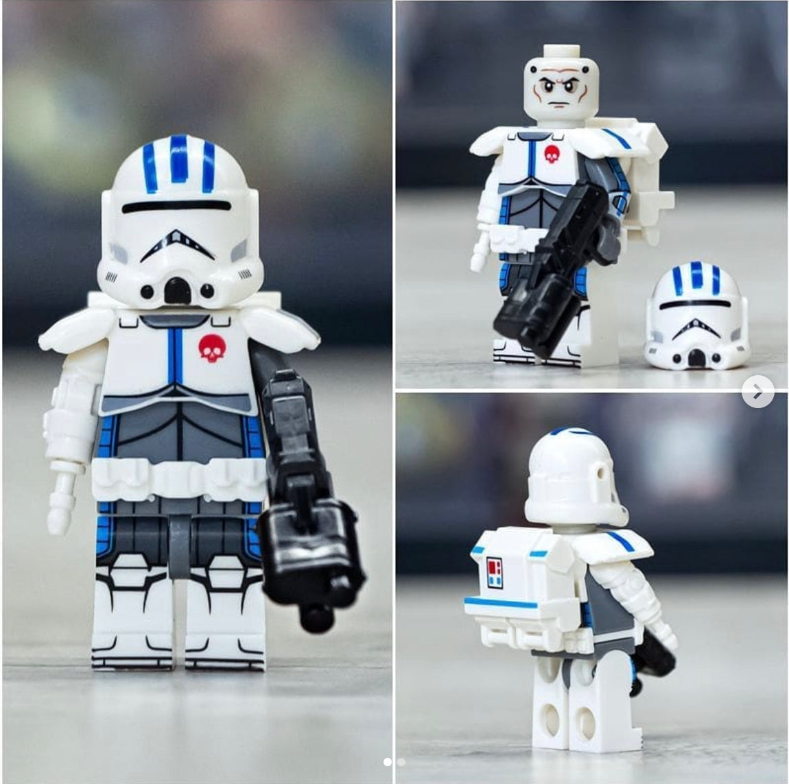 MINIFIGURE STAR WARS UNIVERS: ECHO"THE BAD BATCH CLONETROOPER saison 1" CUSTOM