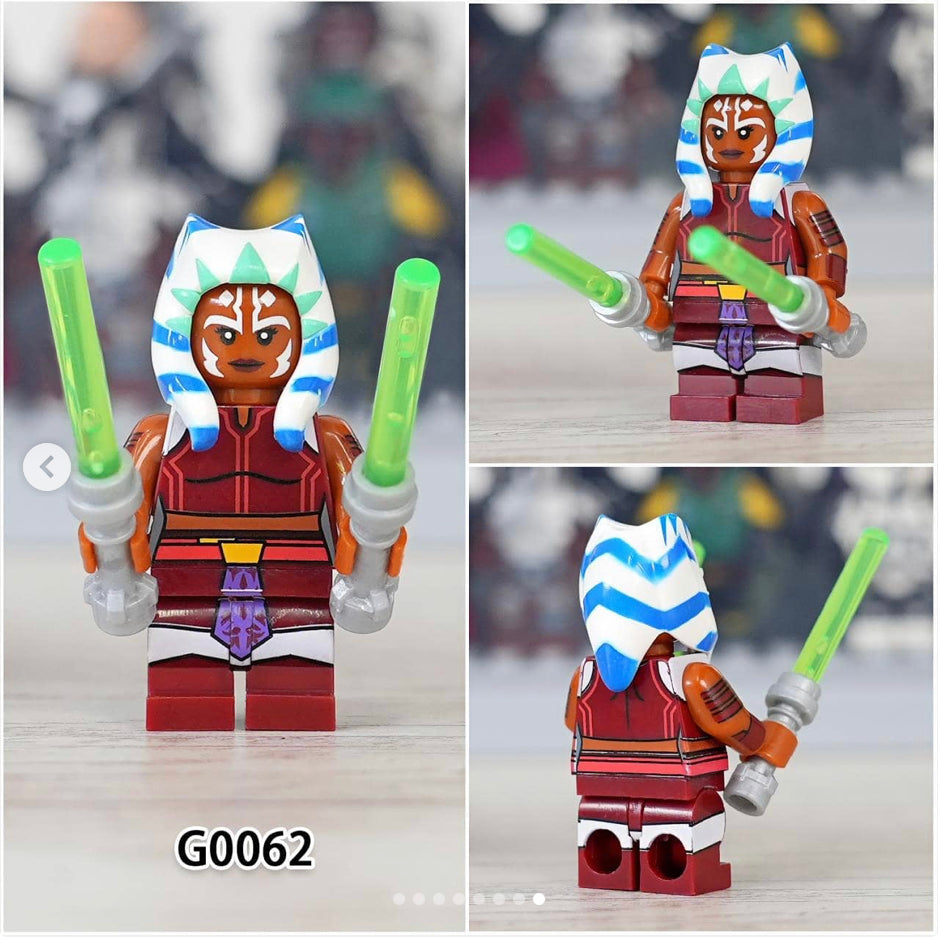 MINIFIGURE STAR WARS UNIVERS : AHSOKA TANO YOUNG Custom